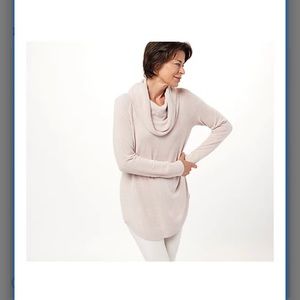 Barefoot Dreams CozyChic Ultra Lite Coastal Cowl Neck Tunic